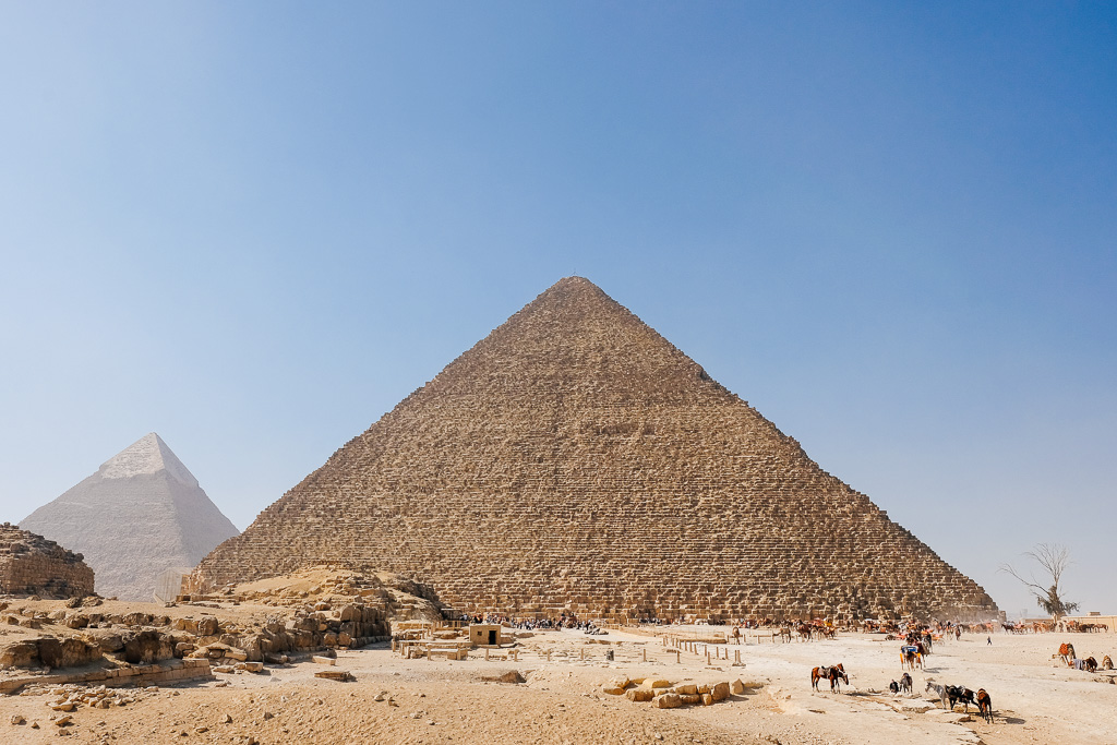 great pyramid camel