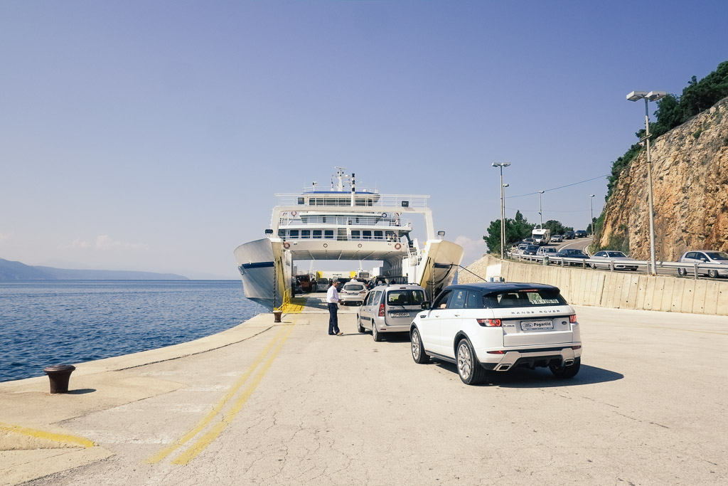 Krk croatia ferry 