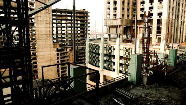 abandoned buildings - skyscrapers, Bangkok