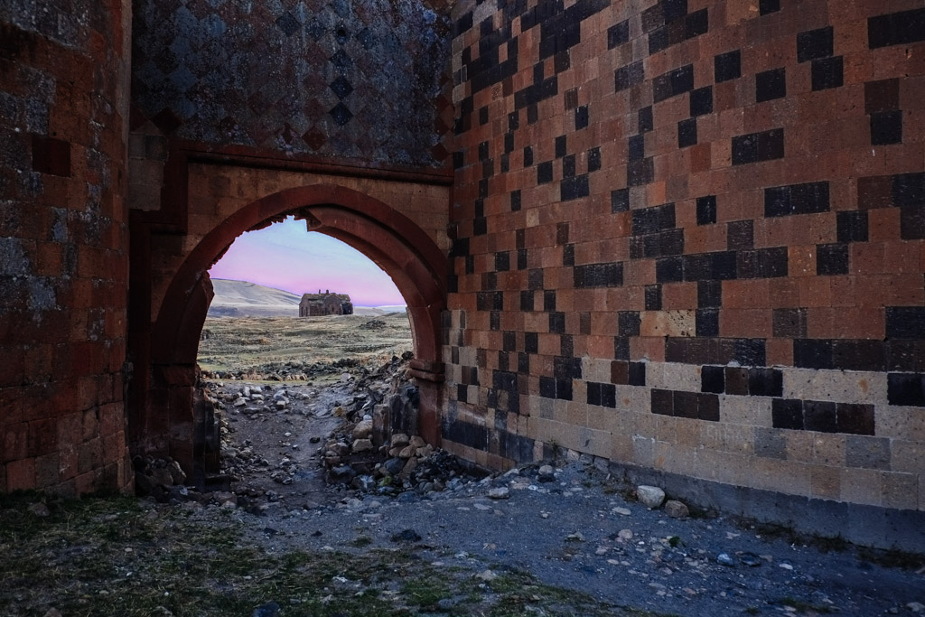 Abandoned city - Ani in Turkey and Armenia