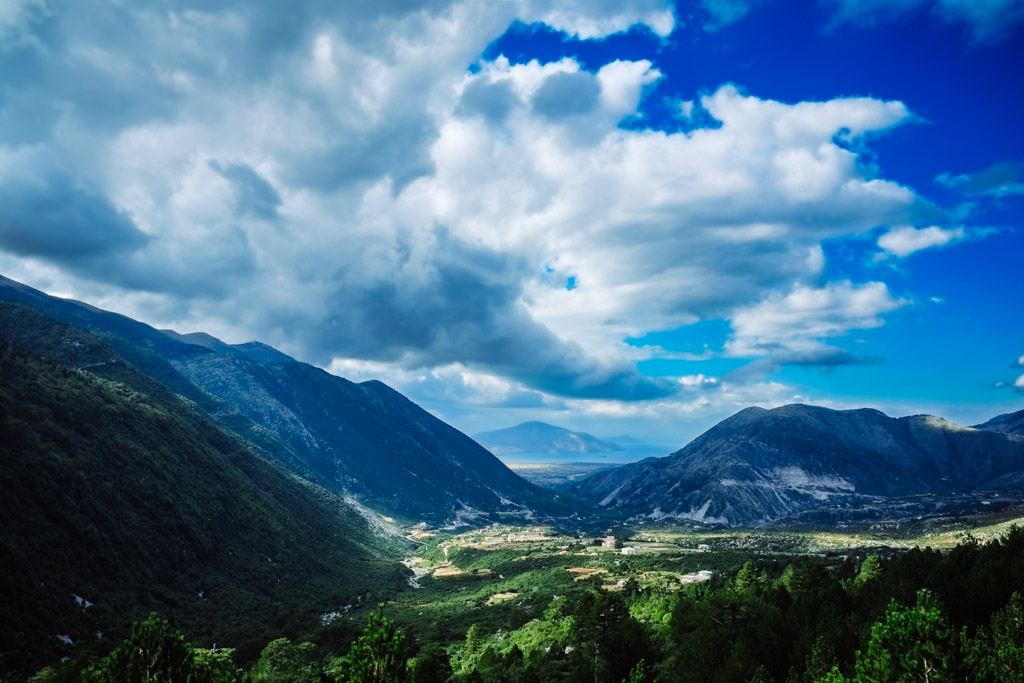 southern albania view