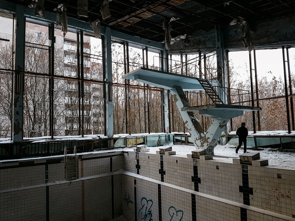 azure swimming pool pripyat