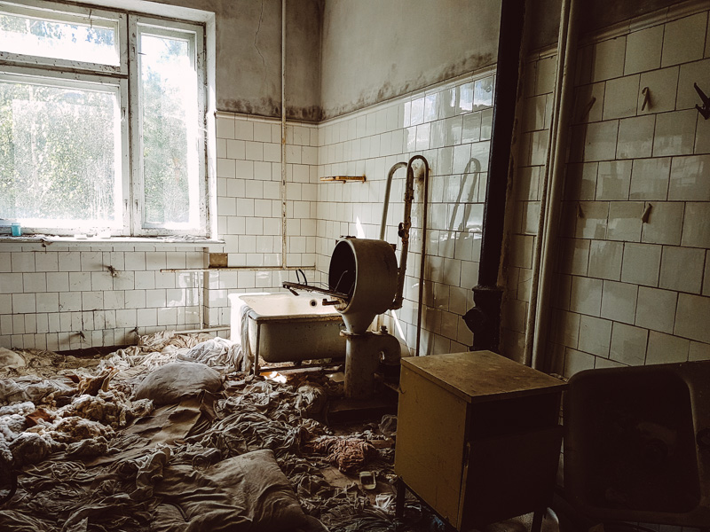 Bandages, Pripyat Hospital.