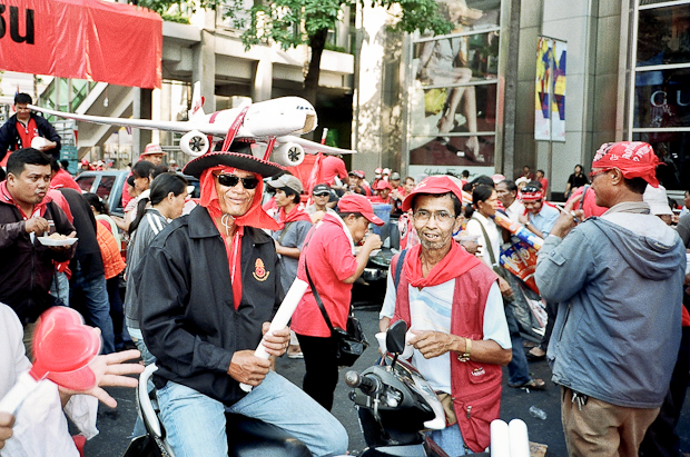 bangkok protesters - red shirts