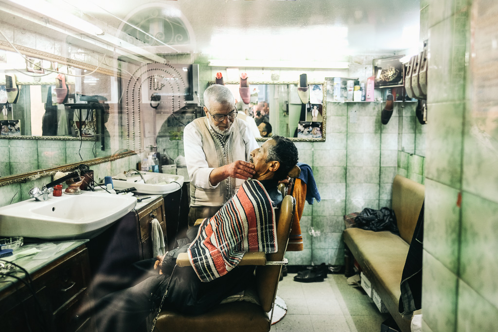 barbershop tunisia medina