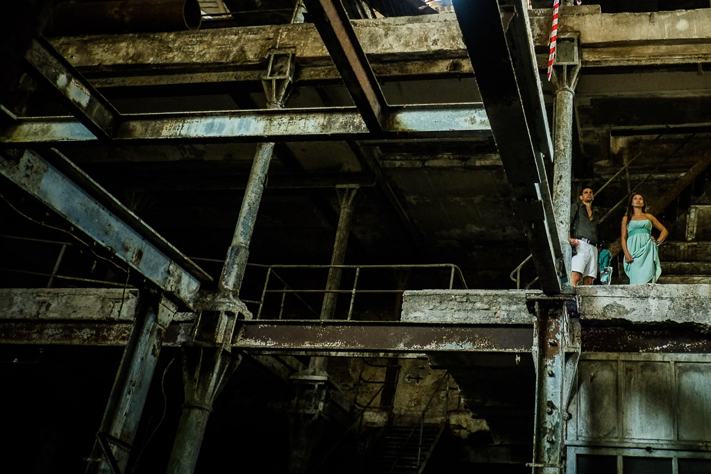 Typical Balkans urban explorers. Belgrade, Serbia.