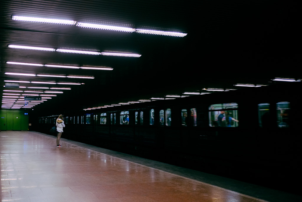 budapest metro interior