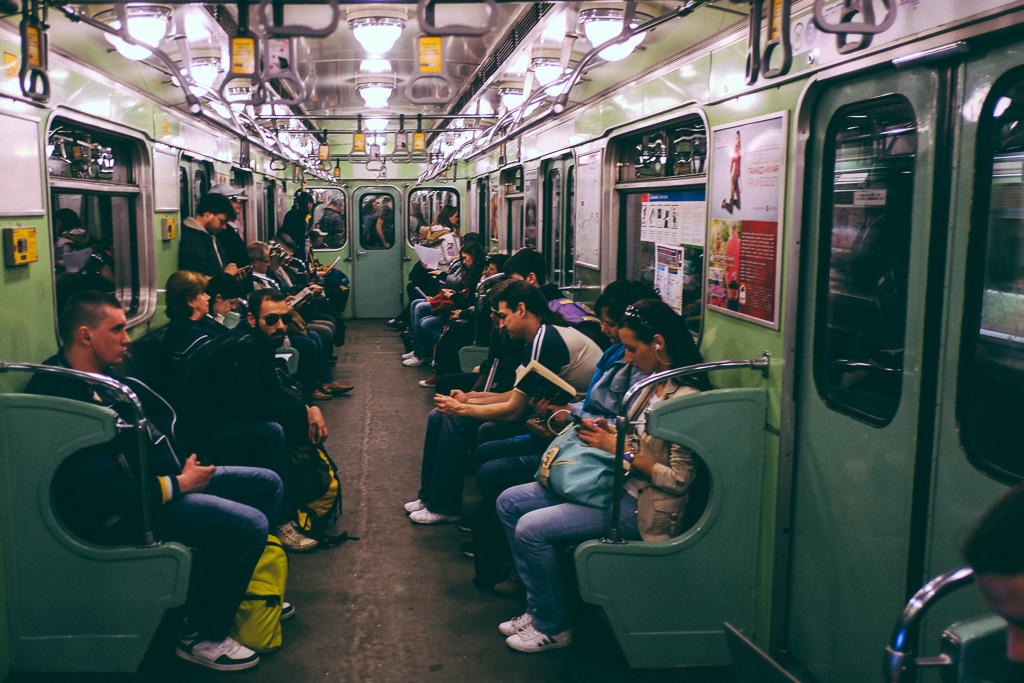 budapest street photography metro