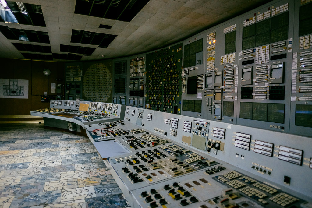 chernnobyl reactor tour