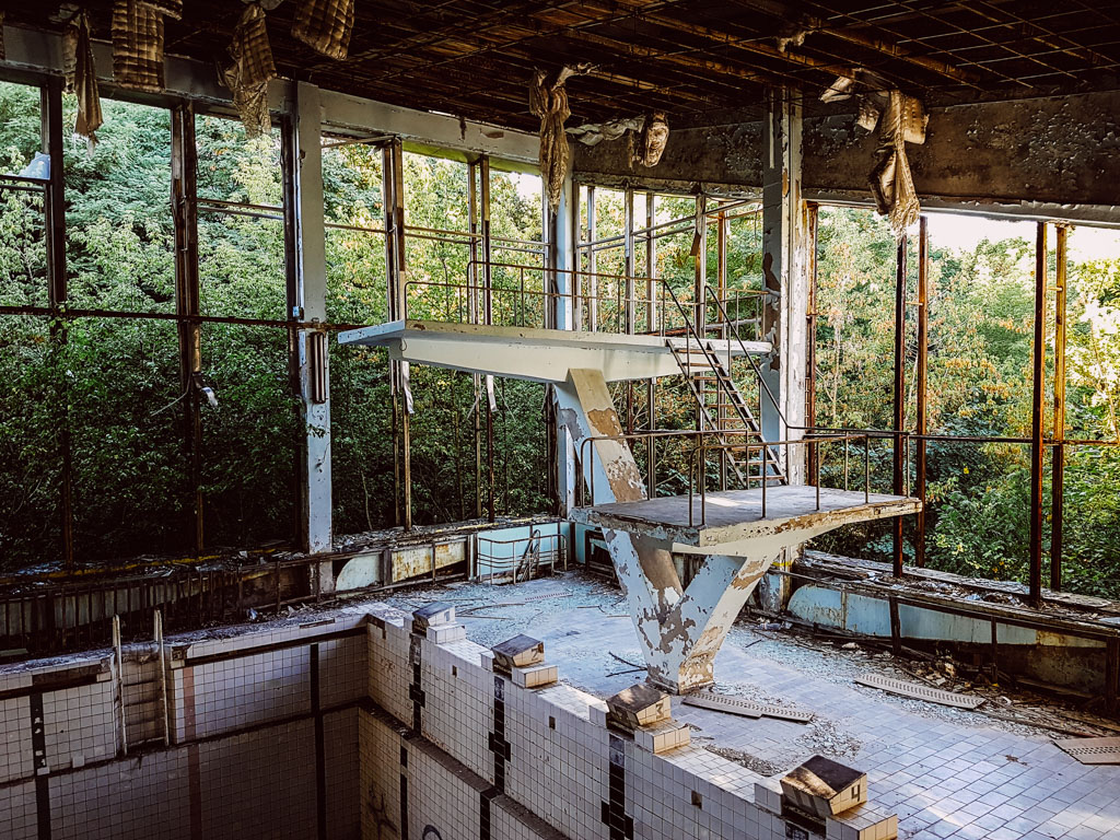 chernobyl diving board pripyat