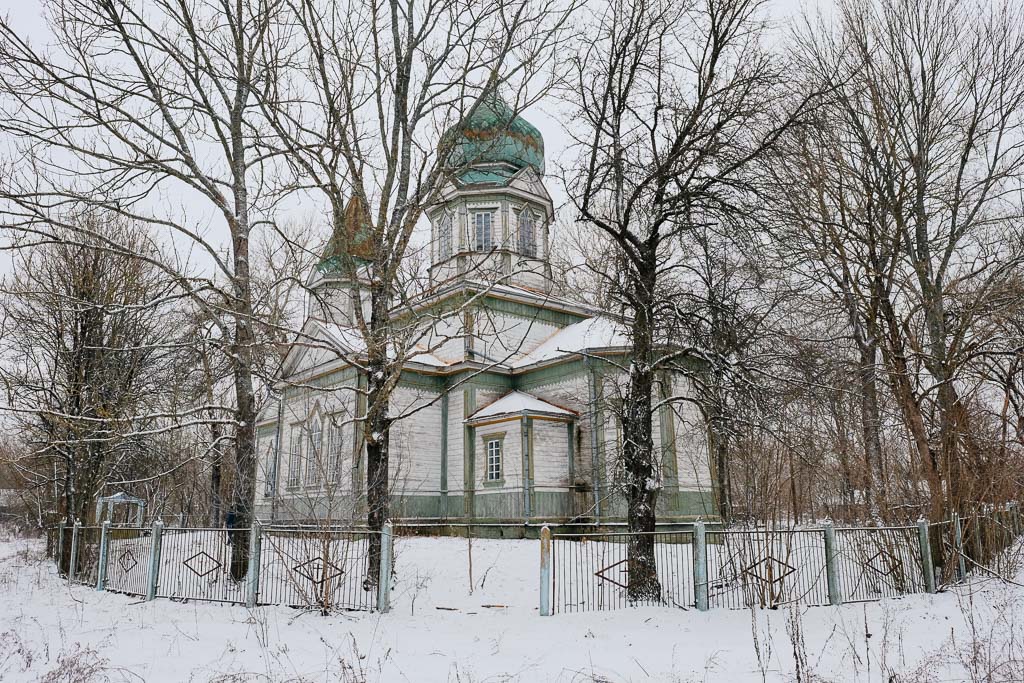 church in chernobyl