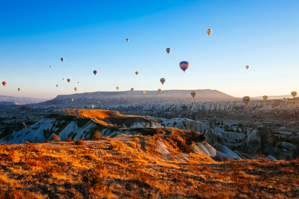 Sunrise in Cappadocia, Turkey