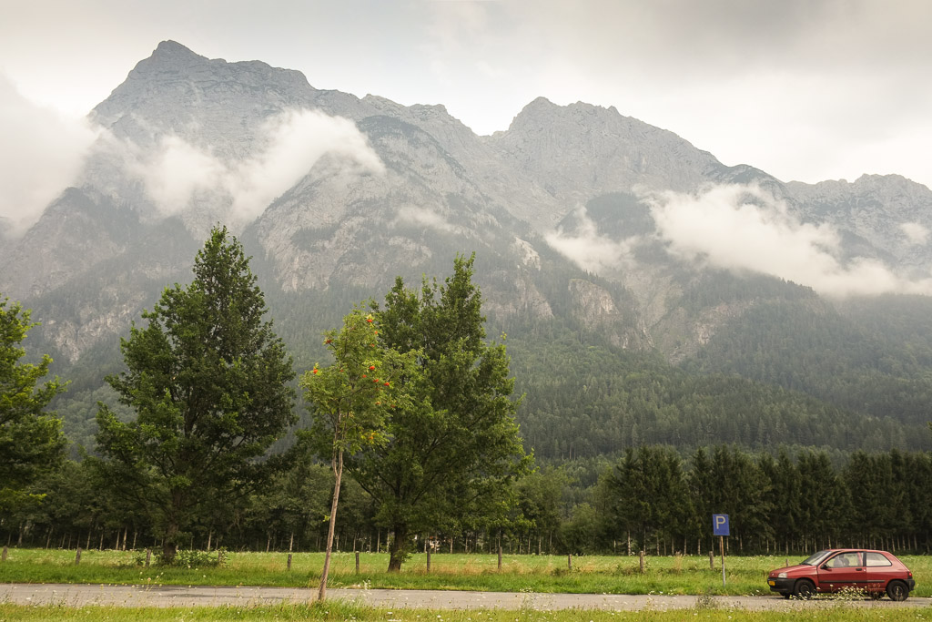 European road trip - the car, the mountains, Austria