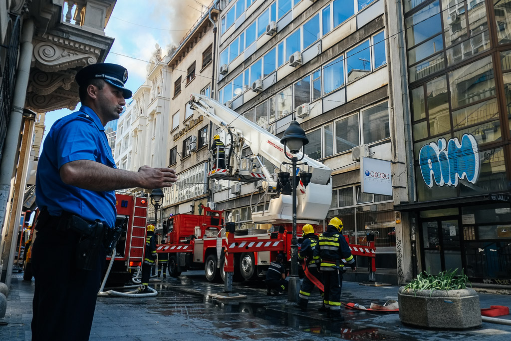 fire in belgrade