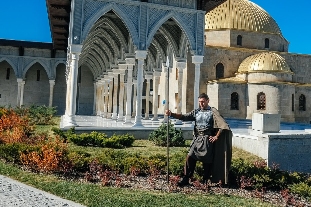 georgian spear man