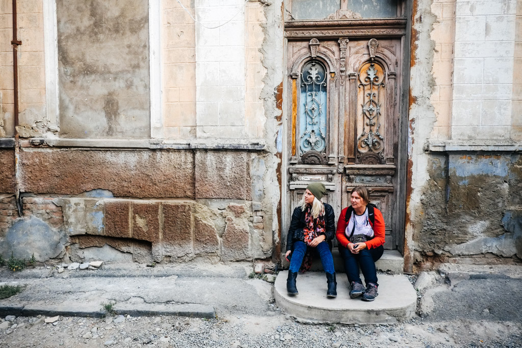 Irresistible to tourists, for now. Old Tbilisi.