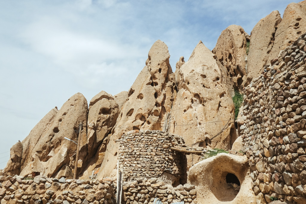 kandovan cave village iran