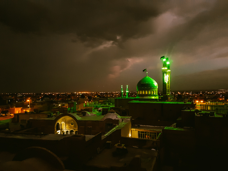 kashan night iran