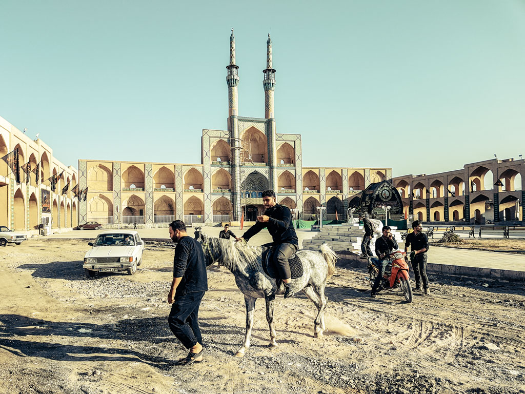 main street yazd iran