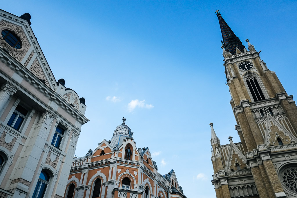 novi sad skyline