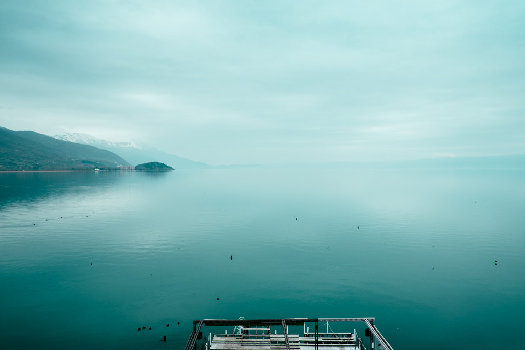 Lake Ohrid, Macedonia.