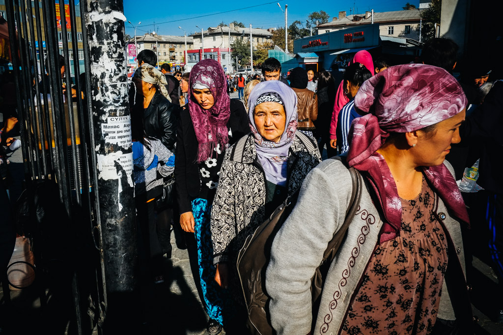 Osh Bazaar, Bishkek Kyrgyzstan.