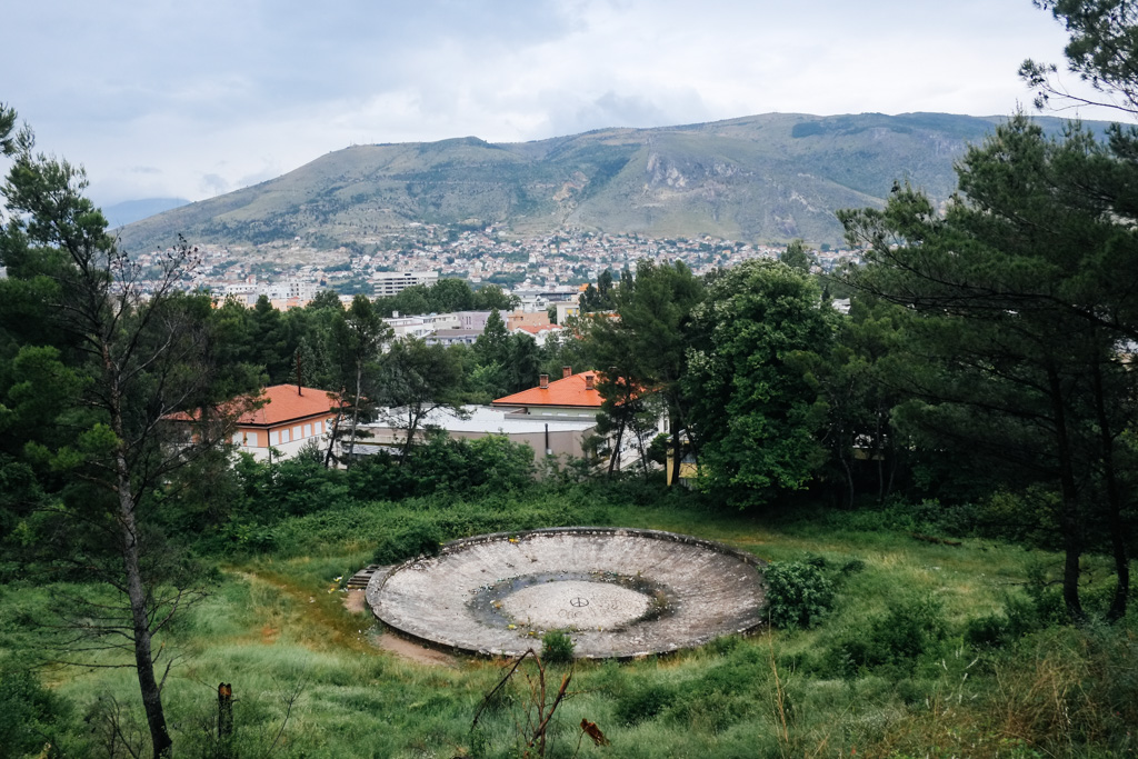 partisan cemetary mostar