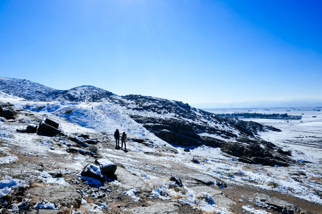 persepolis snow iran