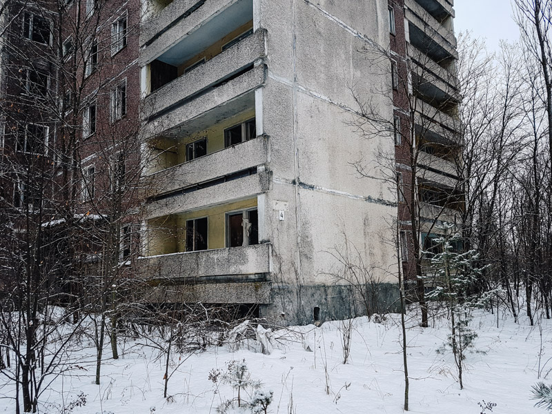 pripyat apartment winter