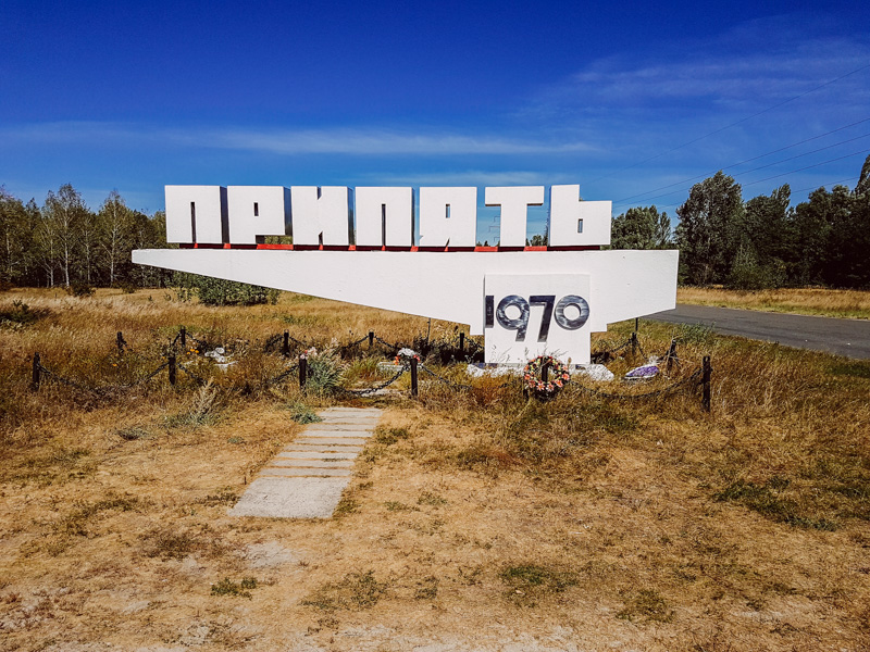 pripyat entry sign chernobyl