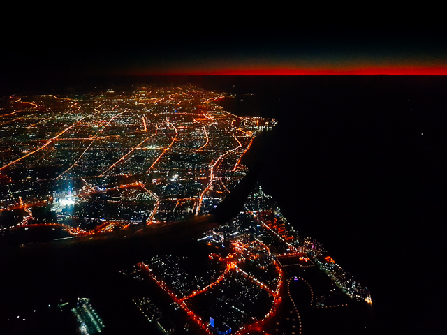 sharjah from above