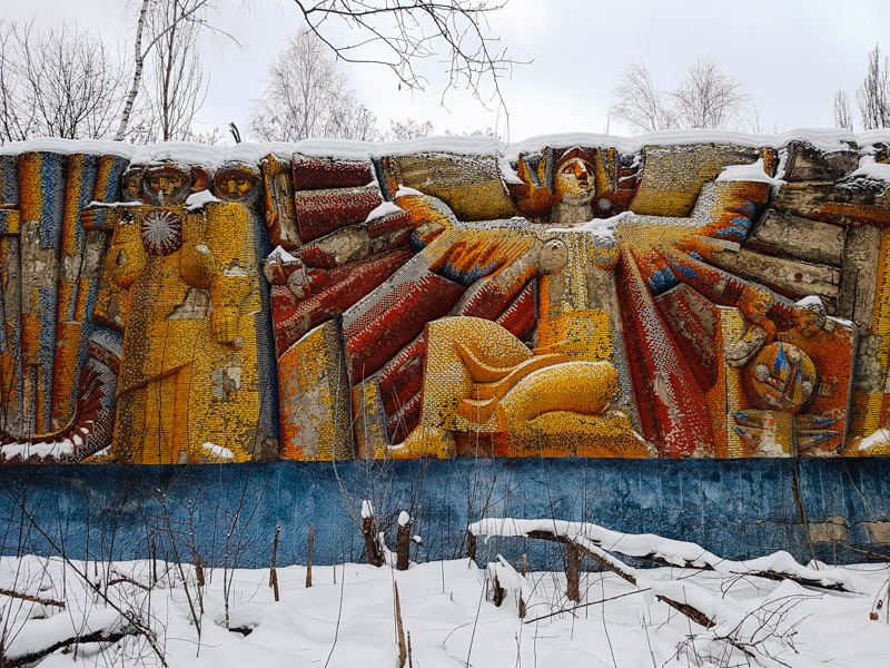 Street art, Pripyat.