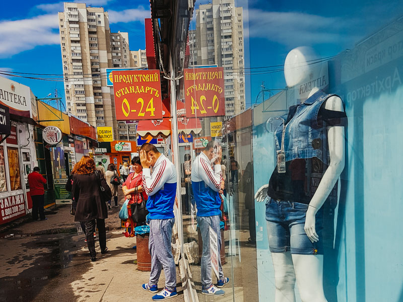 Street photography in Kiev, Ukraine.