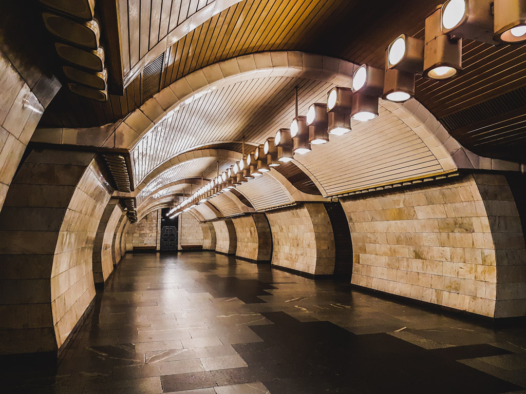 subway interior kiev ukraine