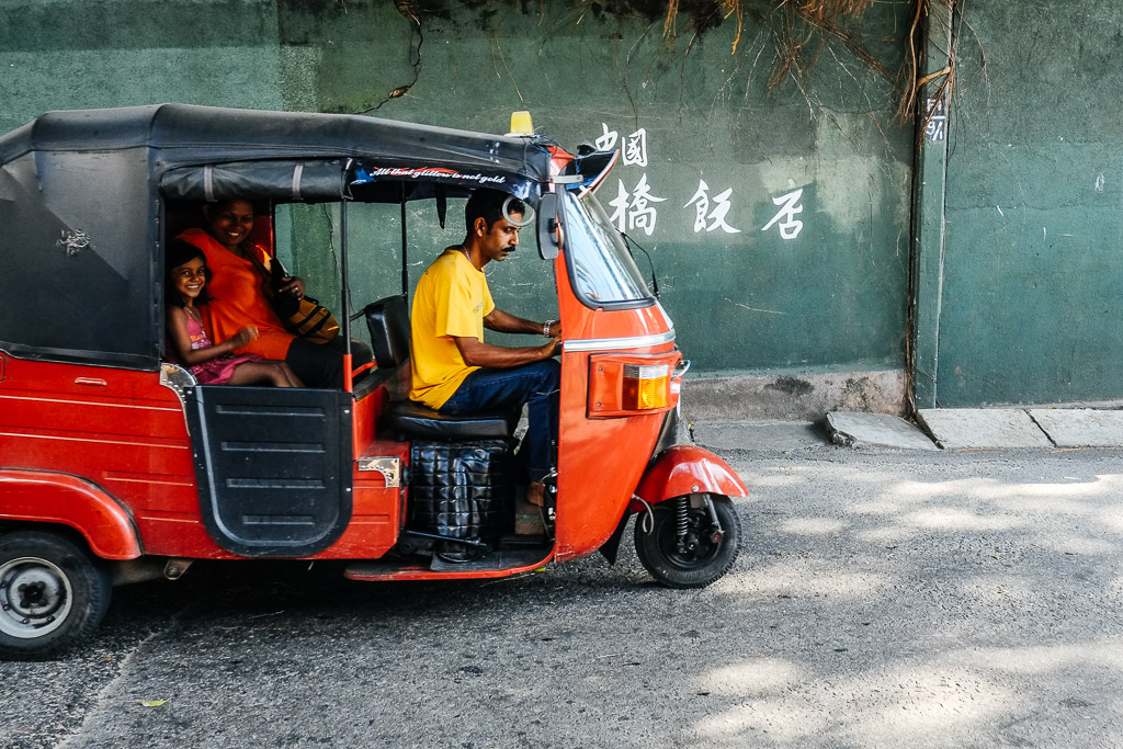 Tuk Tuk, Mount Lavinia, Sri Lanka.