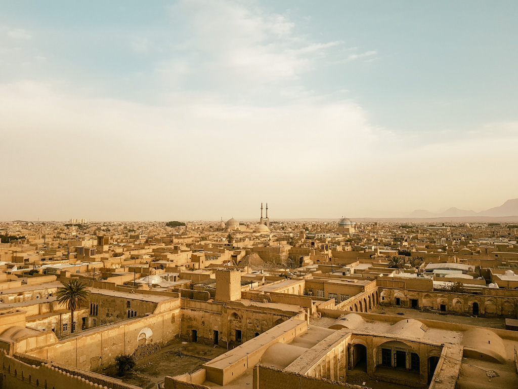 yazd city view